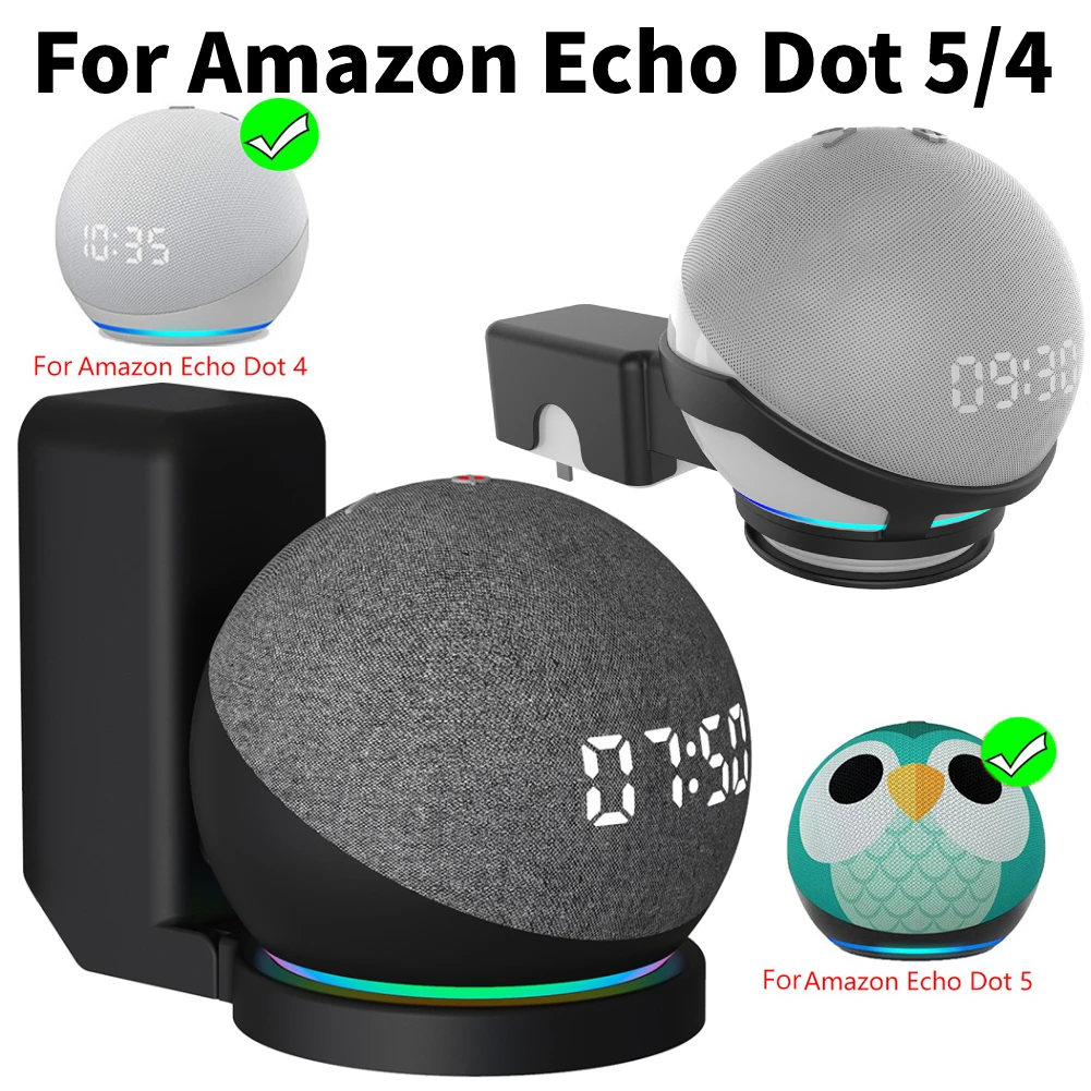 Amazon Speaker Echo Dot 5 - Przenośna ściana uchwyt na Amazon Alexa