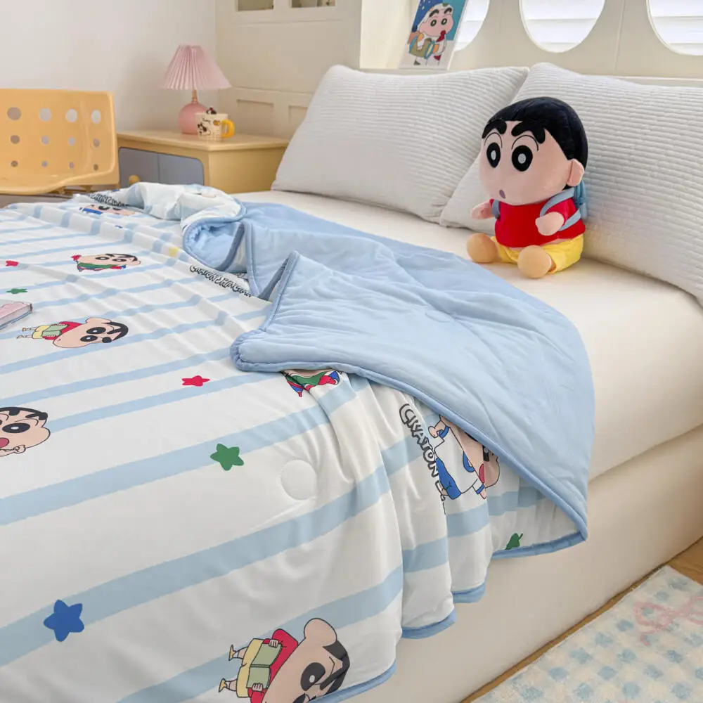 Fire Blanket Kitchen - Urocza letnia kołdra z Crayon Shin-Chan,