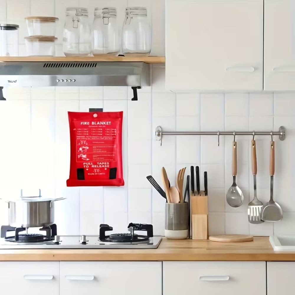 Odporna na wysoką temperaturę  – Fire Blanket Kitchen recenzja i cena